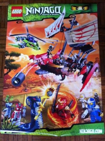 NINJAGO Poster 2012 (Double-Sided) (6002744)