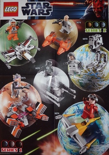 Star Wars 2012 Planets Poster Series 1 + Series 2 (6015097)