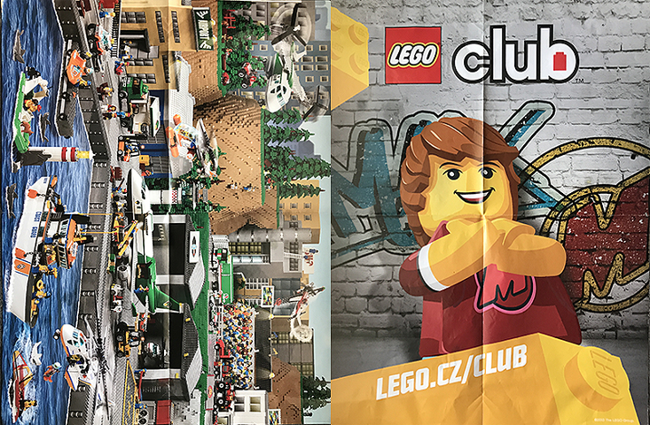 City - Lego Club Czech / Harbor Poster (Double-Sided)