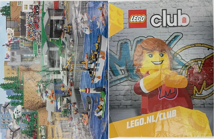 City - Lego Club Dutch / Harbor Poster (Double-Sided)