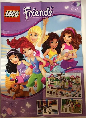 Friends Poster, Heartlake City / Friends Group (Double-Sided)