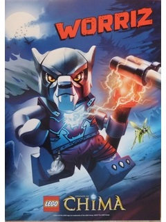 Legends of Chima Poster, Worriz