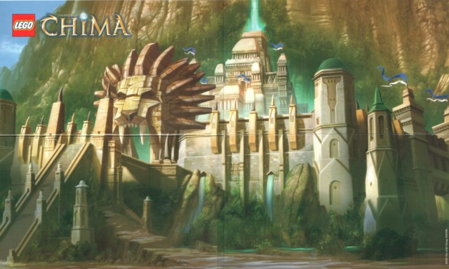 Legends of Chima Poster, The Lion CHI Temple