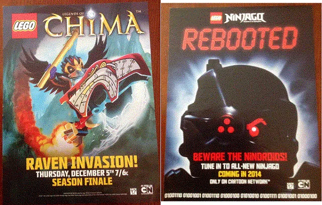 Legends of Chima / Ninjago - Cartoon Network Poster, Double-Sided (WOR 5695)