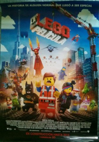 The LEGO Movie Poster Spanish - La LegoPelícula - La Historia de Alguien Normal Que Llegó a Ser Especial