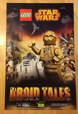 Star Wars Droid Tales Poster - R2-D2 and C-3PO