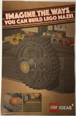 Ideas Poster - Imagine the Ways You Can Build LEGO Maze! (WOR 3311)