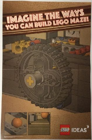 Ideas Poster - Imagine the Ways You Can Build LEGO Maze! (WOR 3311)