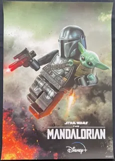 Star Wars The Mandalorian Poster (Celebration Europe 2023)
