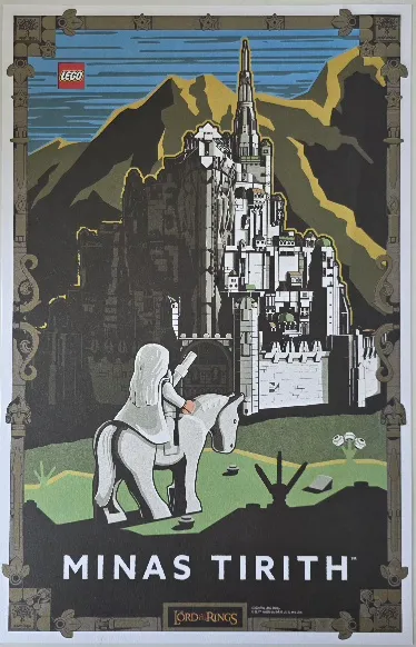 The Lord of the Rings Poster 2026, Minas Tirith