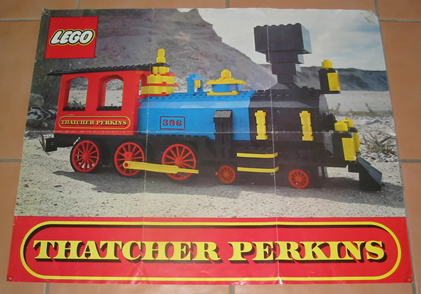 Thatcher Perkins Locomotive Poster