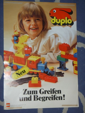 Duplo Poster, Zum Greifen und Begreifen! train 93.522-D