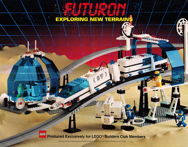 Futuron: Exploring New Terrains Poster - Exclusive for LEGO Builders Club