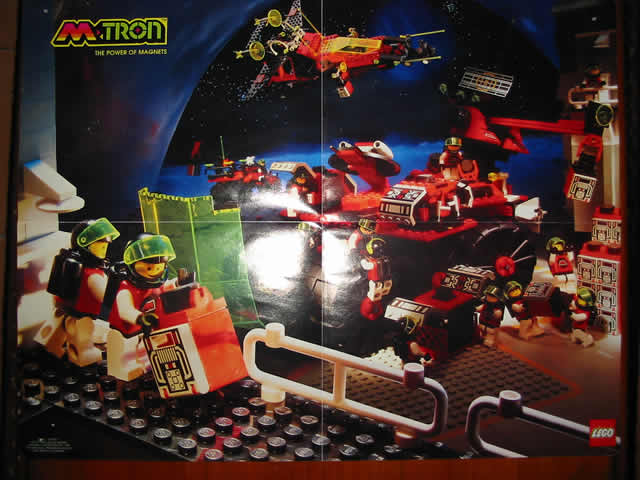 Space Poster Large 1990 (M:Tron - Exclusive for Lego Builders Club)