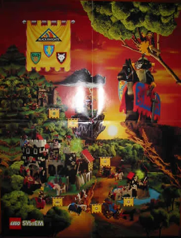 Castle Poster Large 1992 (Exclusive for Lego Builders Club)