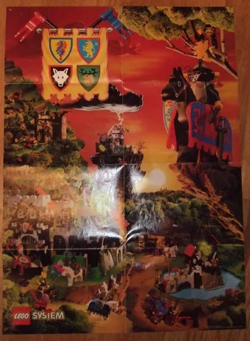 Castle Poster Large 1992 (Set 6086 - 105183)