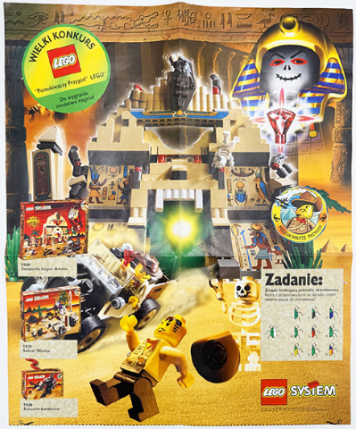 Adventurers Egypt Poster 1998 Polish (926.781-PL)