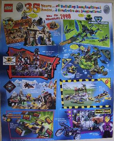1998 35 years of building imaginations poster