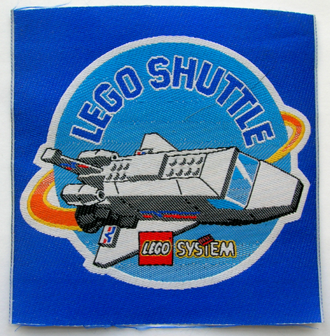 Patch, Iron-On LEGO System Shuttle