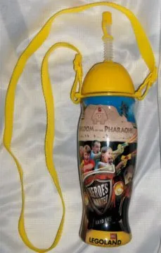 Drink Bottle with Neck Strap, Legoland Windsor Kingdom of the Pharaohs