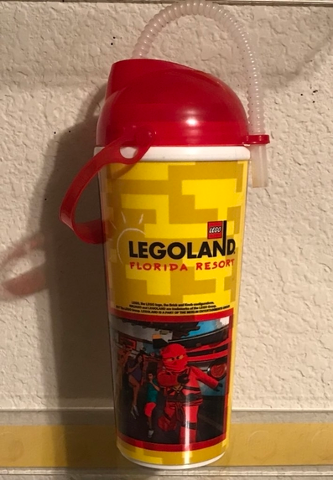 Drink Bottle with Straw Legoland Florida Resort Ninjago