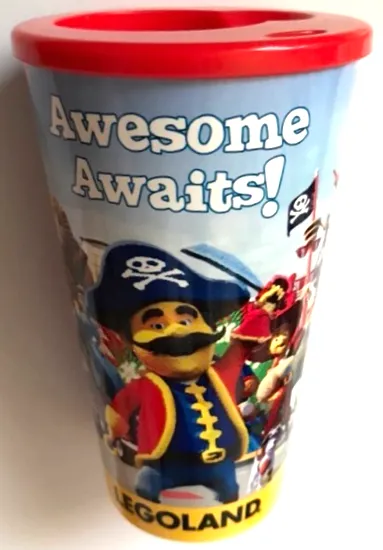 Cup / Mug Travel Cup LEGOLAND Pirate - Awesome Awaits!