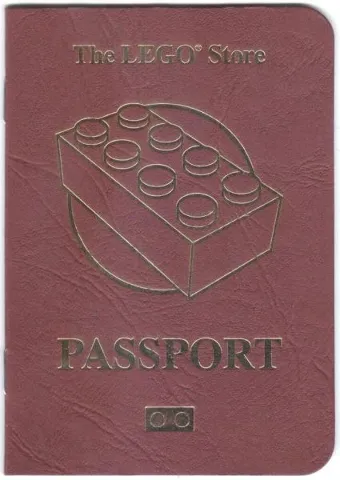 LEGO Store Passport EU Version with Stickers