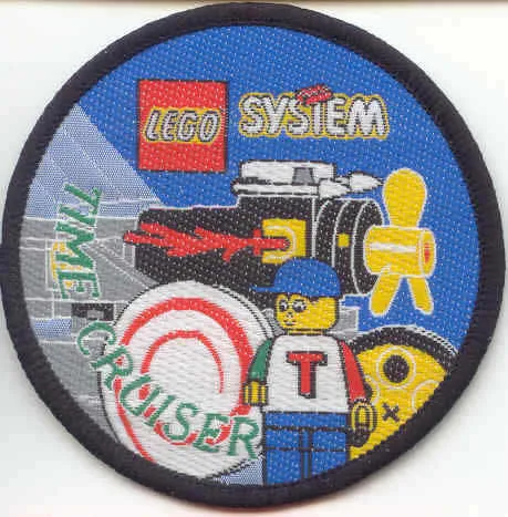 Patch, Sew-On Cloth Round, LEGO System Time Cruiser