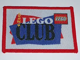 Patch, Sew-On Cloth Rectangle, The LEGO Club