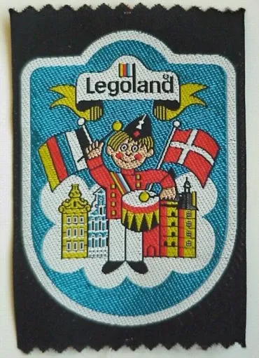 Patch, Sew-on Cloth Rectangle, LEGOLAND Ambassador with Drum