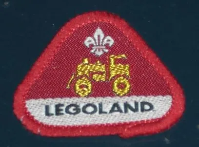 Patch, Sew-On Cloth Triangle, LEGOLAND Scouting