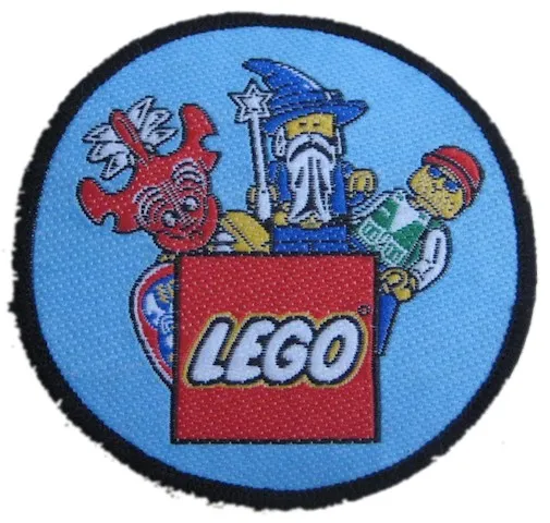 Patch, Sew-On Cloth Round, LEGO System Islander / Wizard / Town