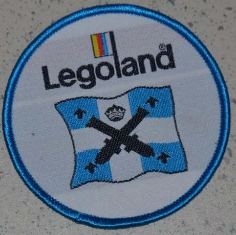 Patch, Sew-On Cloth Round, LEGOLAND Pirates Imperial Flag