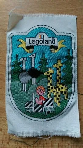 Patch, Sew-on Cloth Rectangle, LEGOLAND Safari