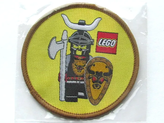 Patch, Sew-On Cloth Round, Minifigure Cedric the Bull