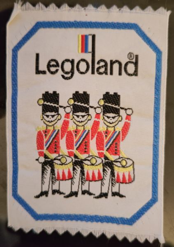 Patch, Sew-on Cloth Rectangle, LEGOLAND Grenadiers with Drums - Narrow Version