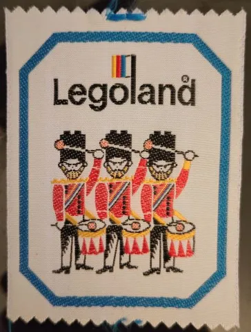 Patch, Sew-on Cloth Rectangle, LEGOLAND Grenadiers with Drums - Wide Version