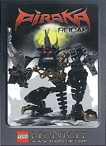 Postcard - Bionicle Piraka - Reidak