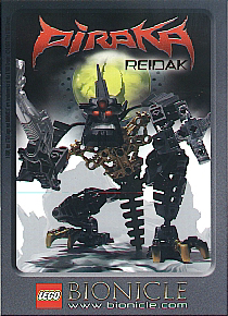 Postcard - Bionicle Piraka - Reidak