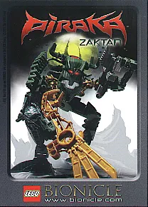 Postcard - Bionicle Piraka - Zaktan