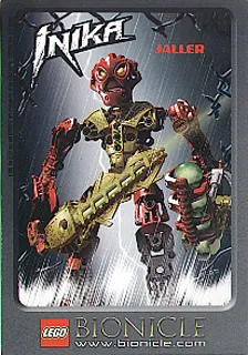 Postcard - Bionicle Inika - Toa Jaller