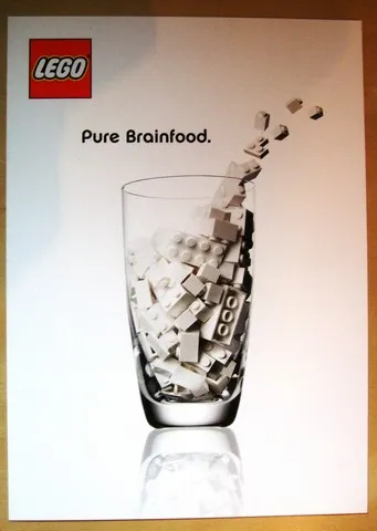Postcard - Pure Brainfood (milk)