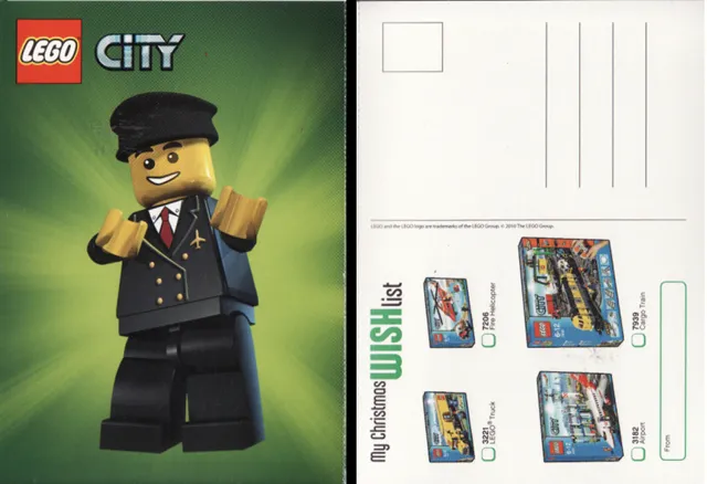 Postcard - World Club My Christmas Wish List - City