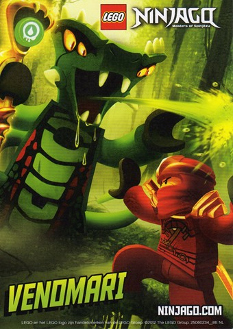 Postcard - Ninjago Venomari (25060234_BE NL)