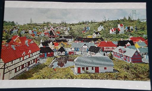 Postcard - Legoland Parks, Legoland Billund - Miniland, Small Provencial Town