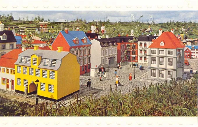 Postcard - Legoland Parks, Legoland Billund - Miniland, Palatial town