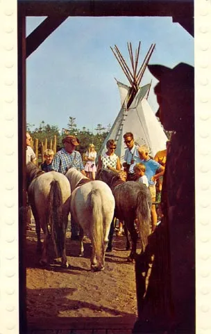 Postcard - Legoland Parks, Legoland Billund - Legoredo, View from the Saloon