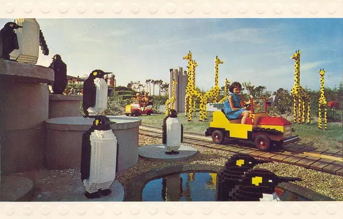 Postcard - Legoland Parks, Legoland Billund - Veteran Safari
