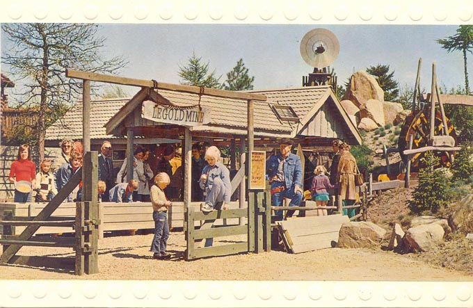 Postcard - Legoland Parks, Legoland Billund - LEGOREDO, Legoldmine