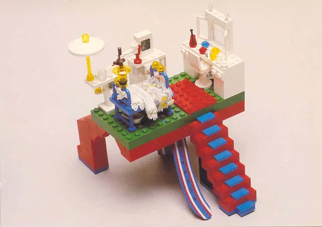 Postcard - The ART of LEGO - Timepiece by Kit Williams